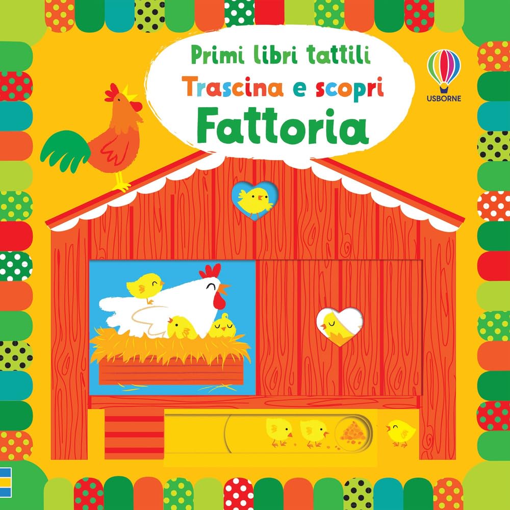 Fattoria. Trascina e scopri. Primi libri tattili