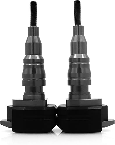 Marco de protección contra caídas CNC para motocicleta, protector de choque para Benelli TRK251 TRK 251 Protector de caída (color titanio)