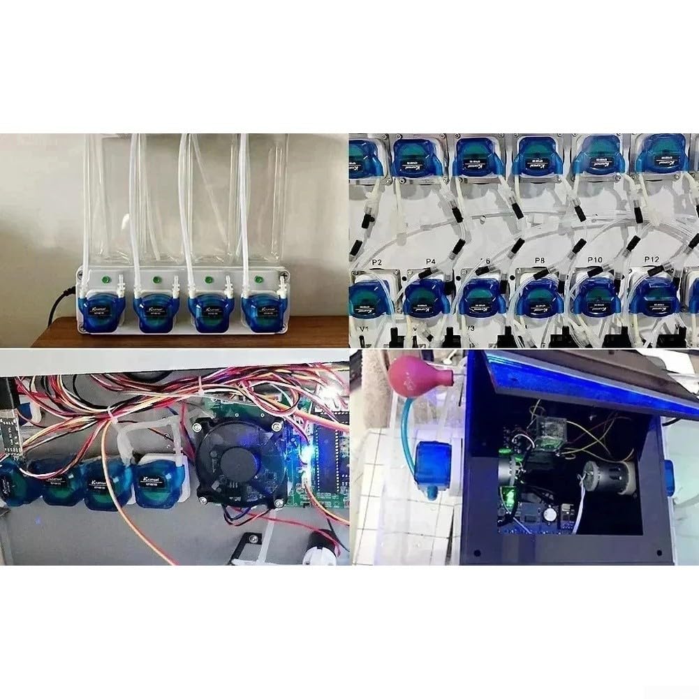 Bomba peristáltica 12 V compacta y silenciosa de plástico (HEB10-12V)