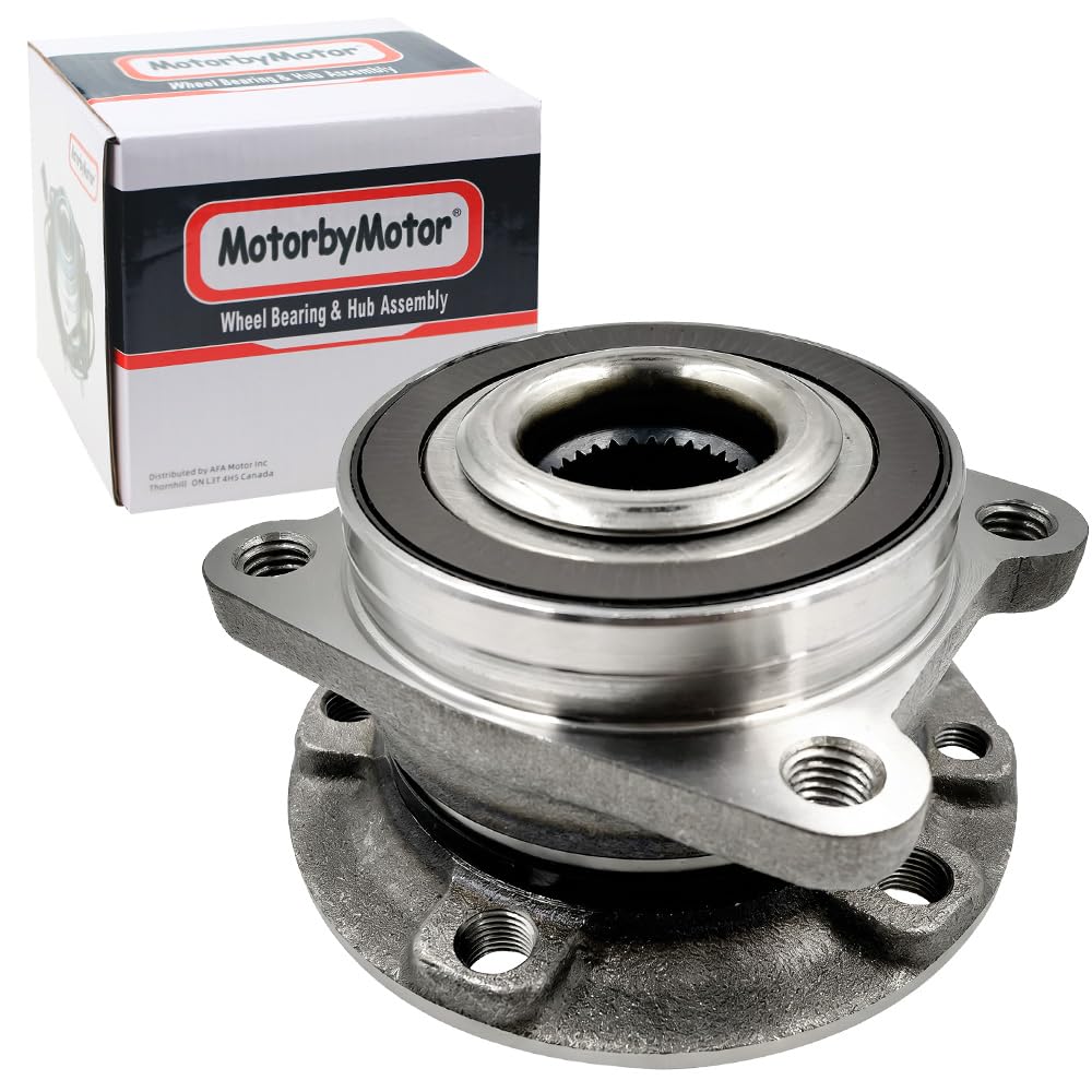 MotorbyMotor 512513 Front Wheel Bearing Hub Assembly AWD with ABS
