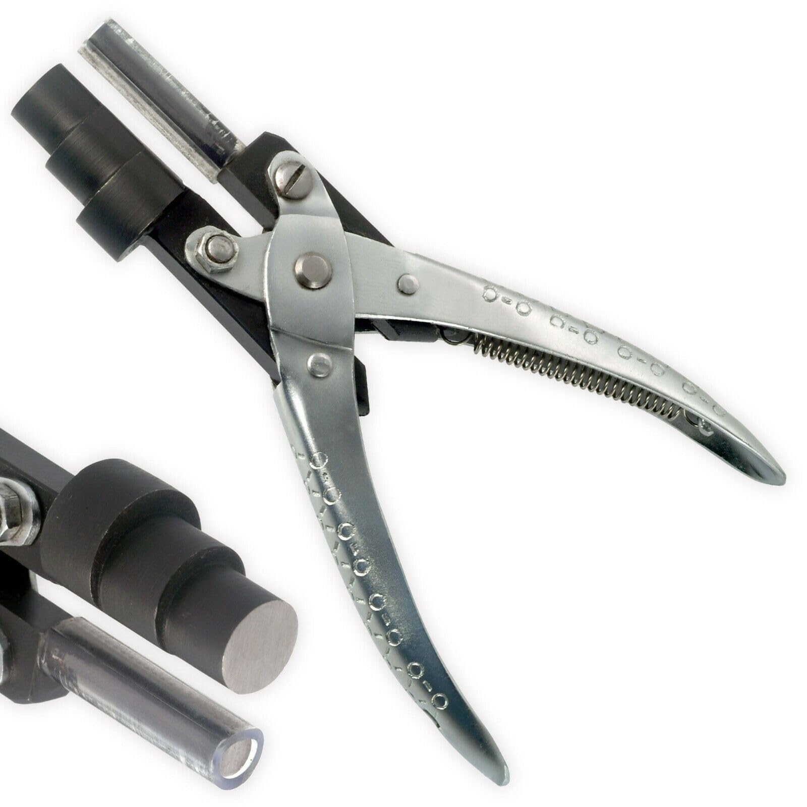 Parallel Action Pliers Wrap and Tap Big 13x16x20 mm Wire Bending Bailing Looping Forming Three Step Round Pliers Hobby Craft Gift Ideas Jewellery Making Tools PTL®