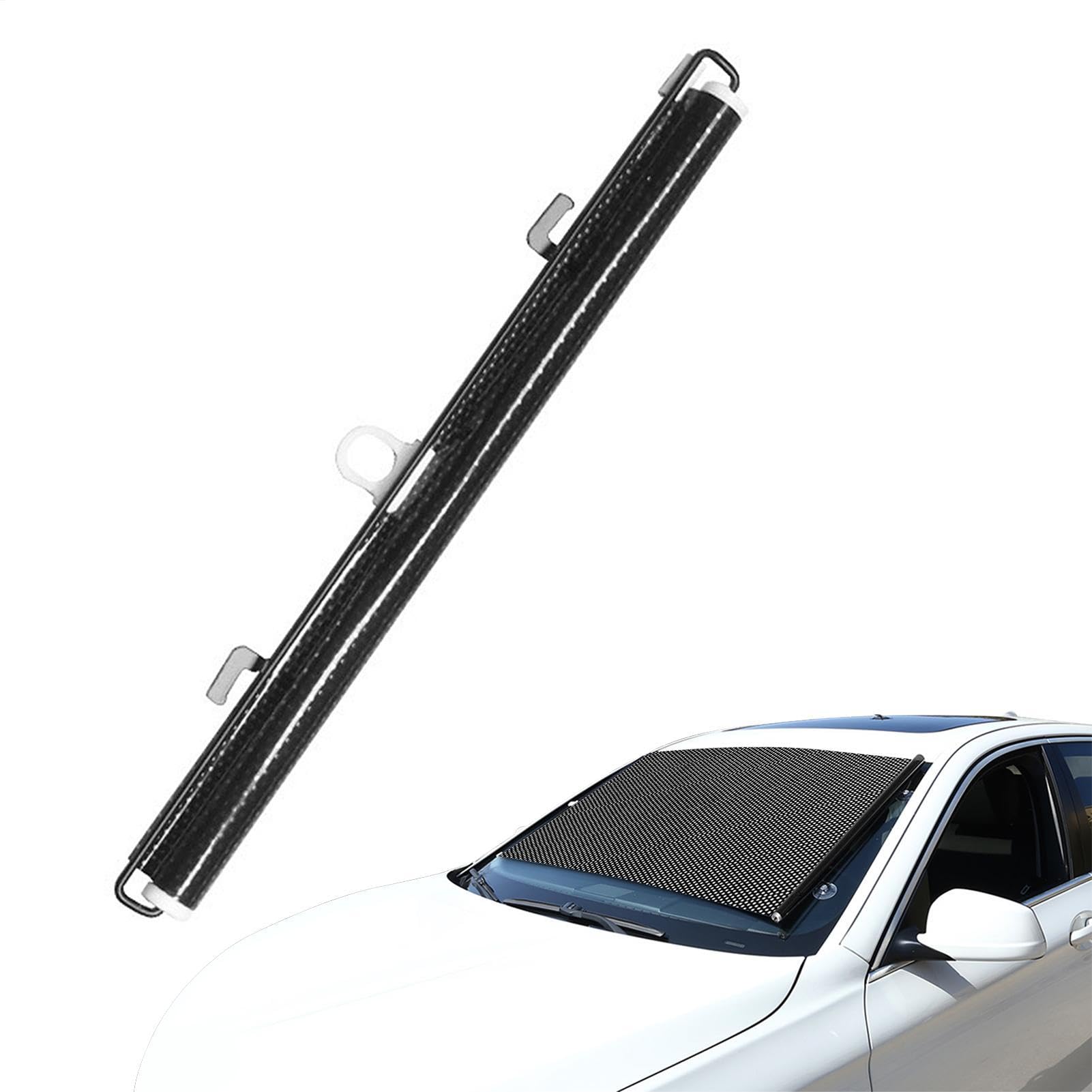 Store enrouleur de voiture rétractable avec montage rapide à ventouse - 8