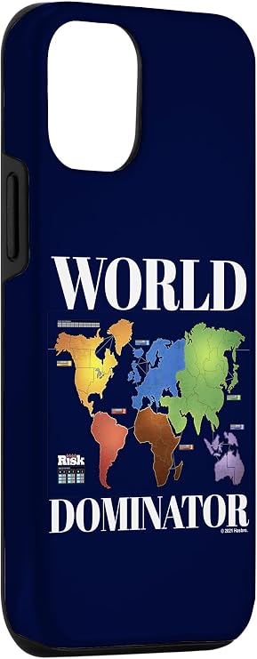 iPhone 14 Risk World Dominator Map Case