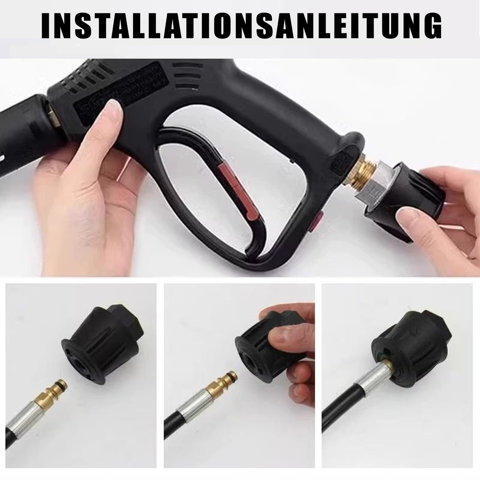 Hochdruckreiniger Schlauchverbinder Adapter für Bosch Hochdruckreiniger (F