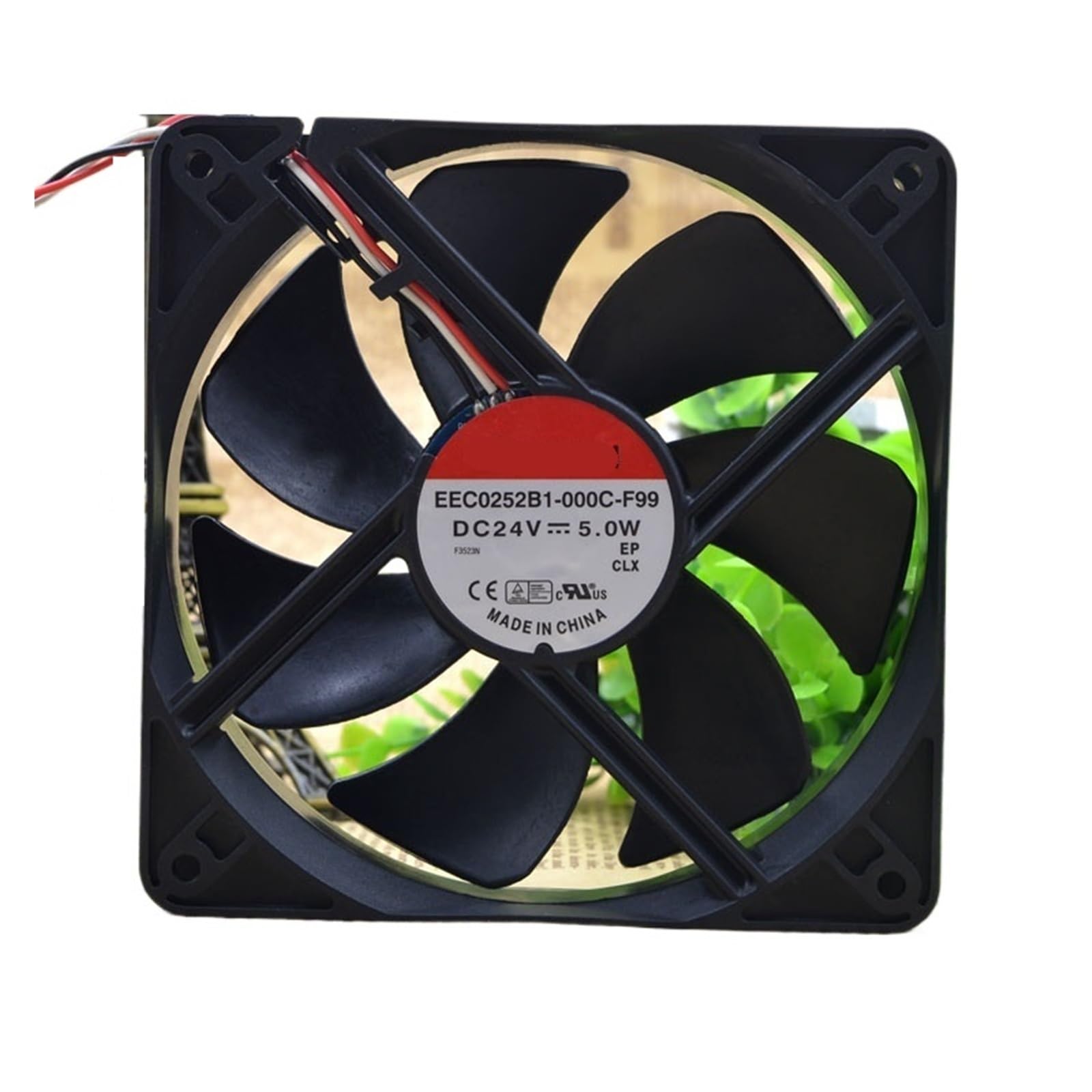 MGIMGFKZD EEC0252B1-000C-F99 24V 5.0W 12025 120 * 120 * 25mm 12cm Cooling Fan