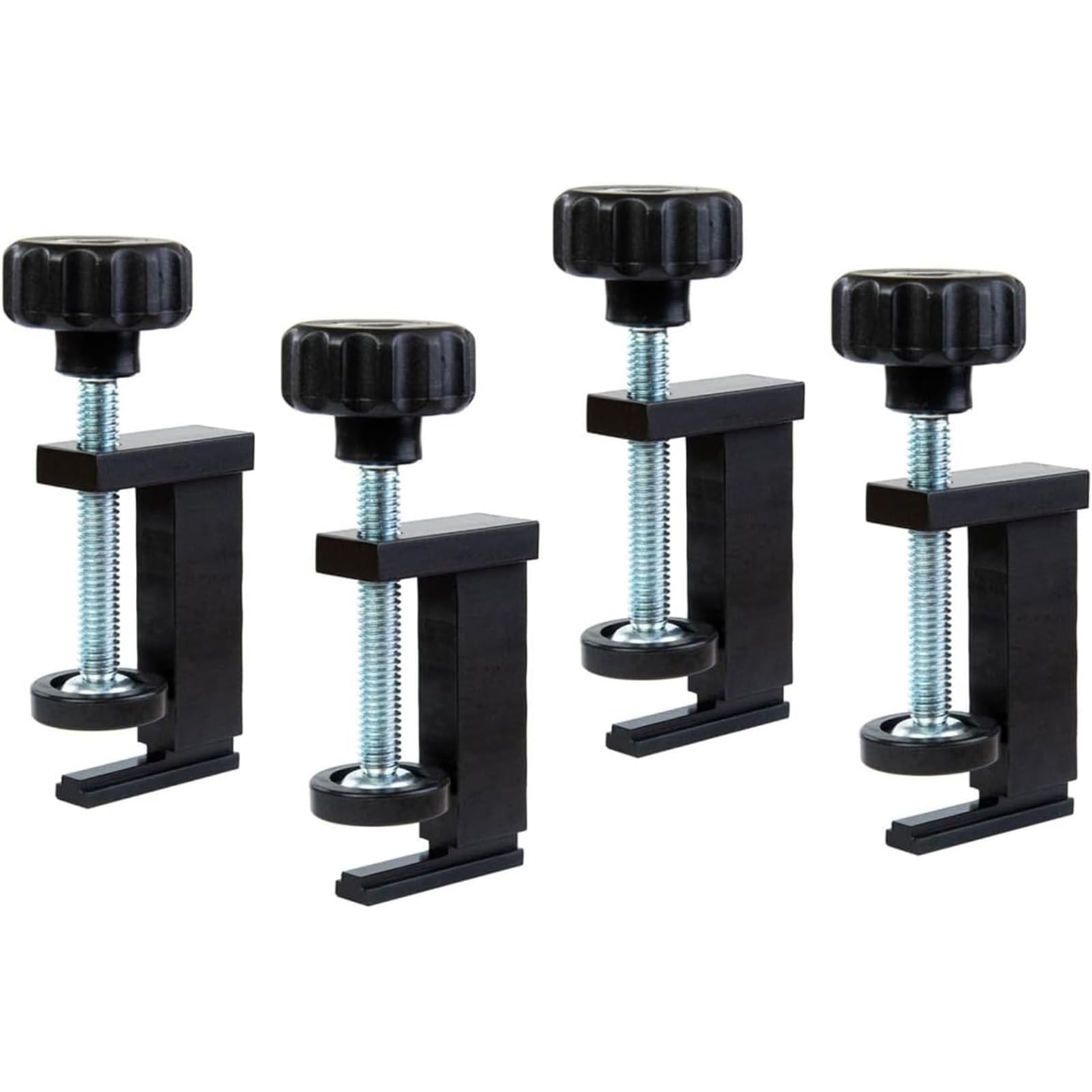 THE WHITE SHOP Clamp Vice | Hold Down Clamps for Accepting 1/4 Inch hex head Bolts (Material : 4PCS)