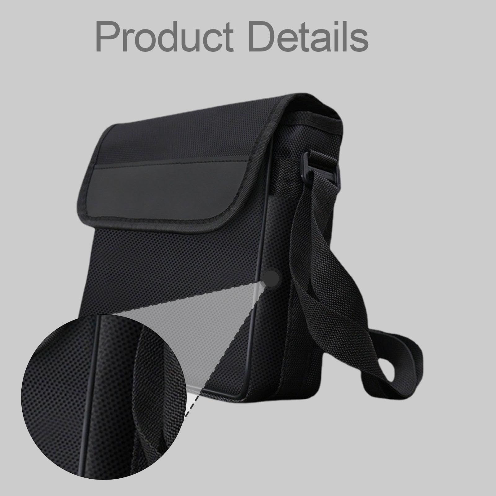Étui pour Jumelles Noir, Housse de Protection Imperméable en Tissu Oxford Épais pour Randonnée