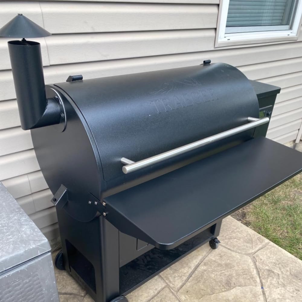 Folding Shelf for Traeger Grill Accessories, Folding Front Shelf for Traeger 34, Pro 34 Series Wood Pellet Grill, Grill Accessories for Traeger Century 885, Texas Pro Elite 34 Grills