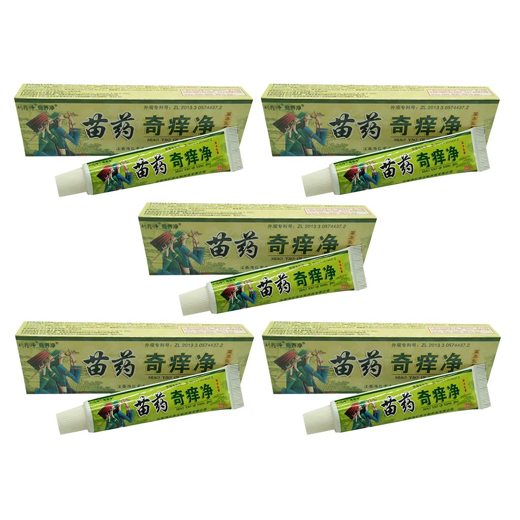 5pcs Natural Chinese Herbal Cream Eczema Herbal Skin Itching Psoriasis ...