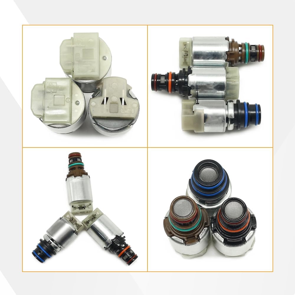 6F35 Transmission Solenoids Valve Kit Compatible with Ford Fusion Escape Tribute Mariner 6F35-7PCS
