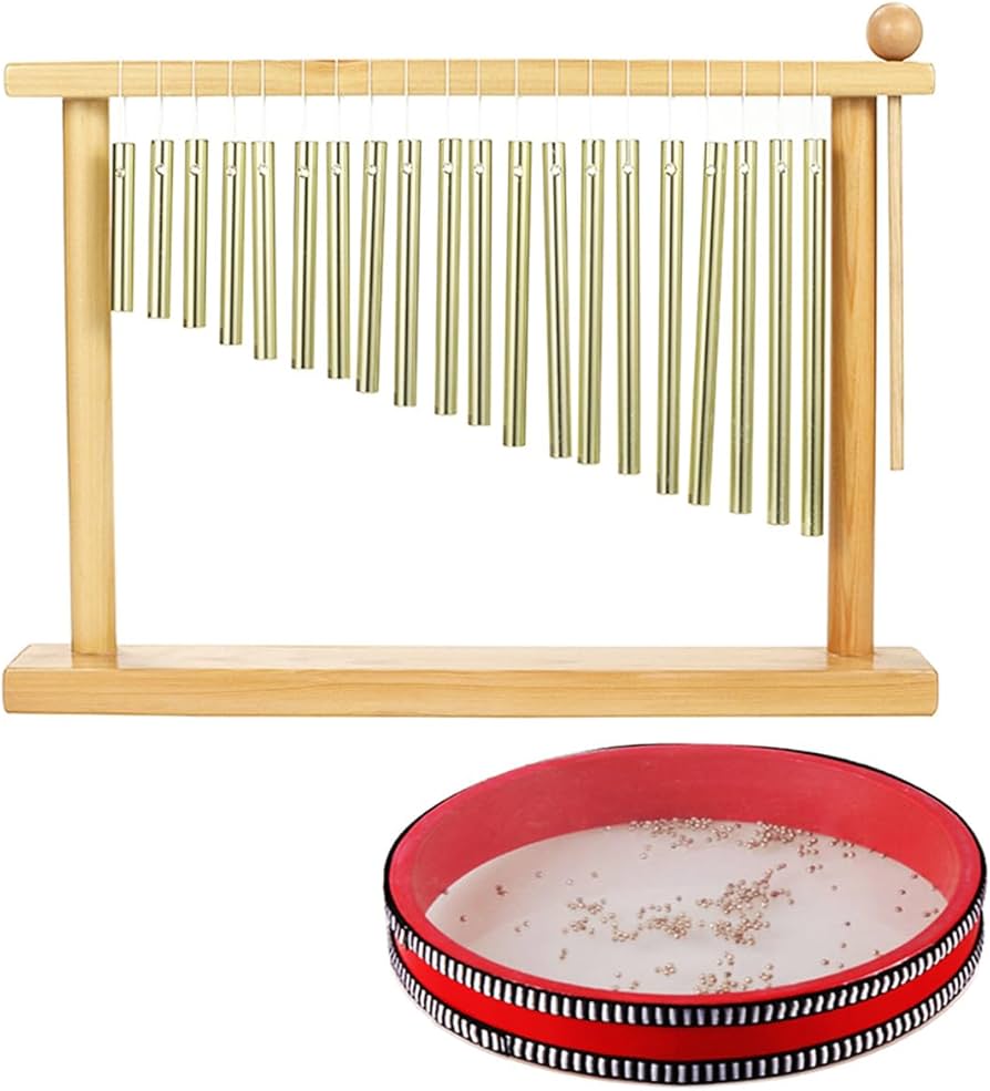 オーシャンドラム No.1 Amazon | SALUDABLE オーシャンドラム 25cm ウィンドチャイム 20音