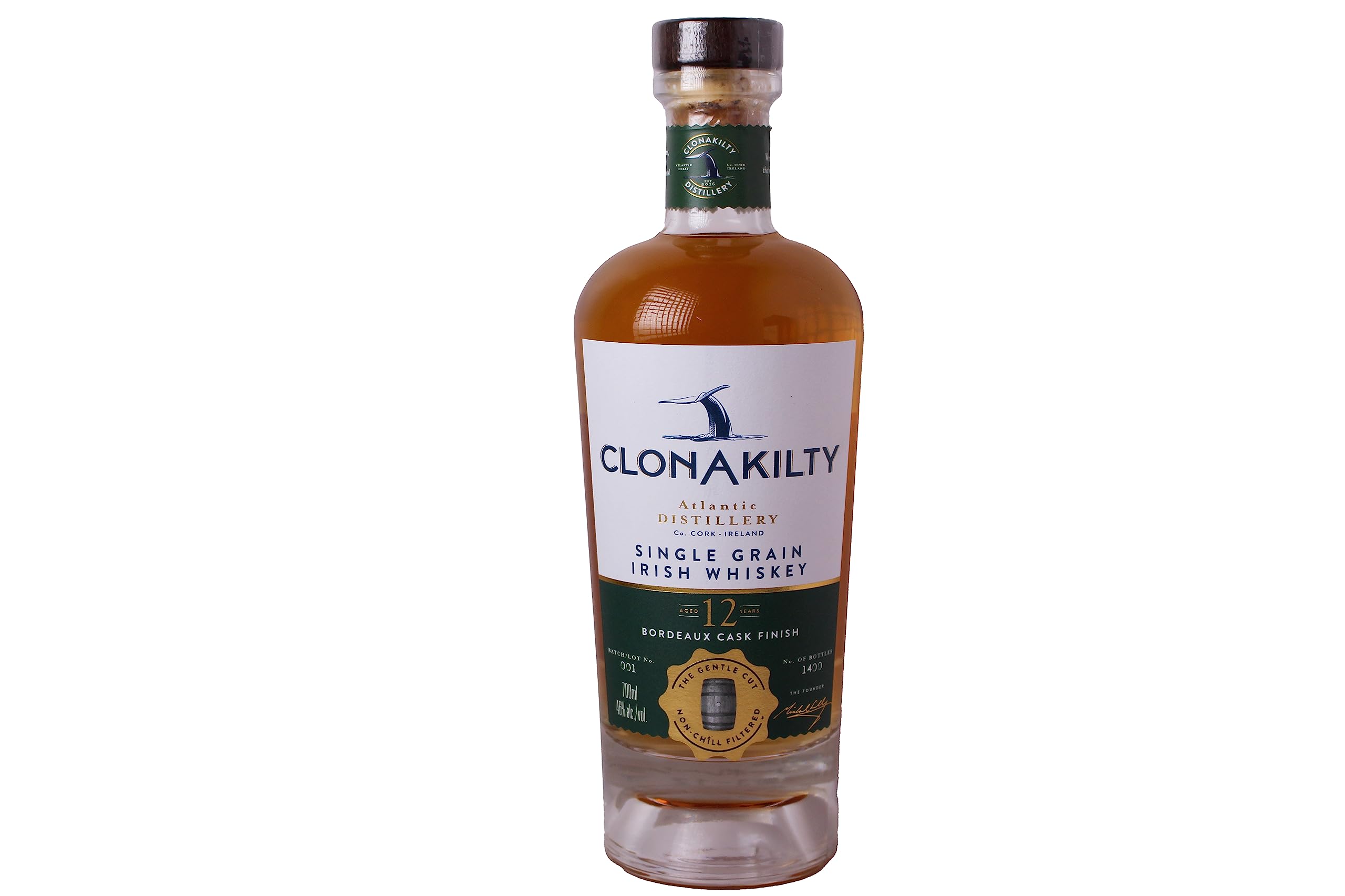 CLONAKILTY 12年 シングルグレインウイスキー Amazon.co.jp: クロナキルティ 12年 シングルグレーン ボルドー