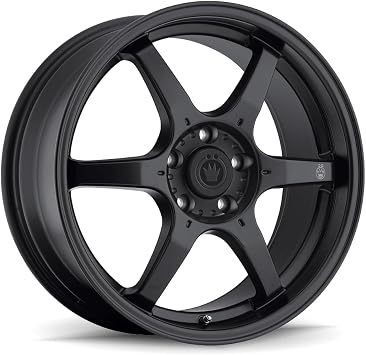 18x8 Konig Backbone Matte Black Wheels/Rims 5x114.3 BC88514455