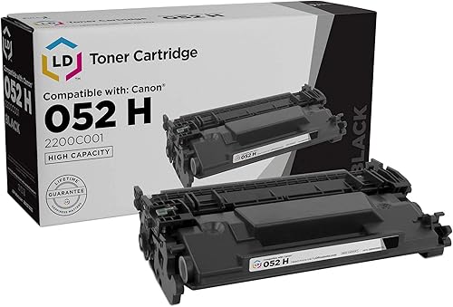 LD Productos Cartucho de tóner compatible Reemplazo para Canon 052H 2200C001 High Yield (negro) para uso en ImageCLASS LBP214dw, LBP215dw, MF424dw,