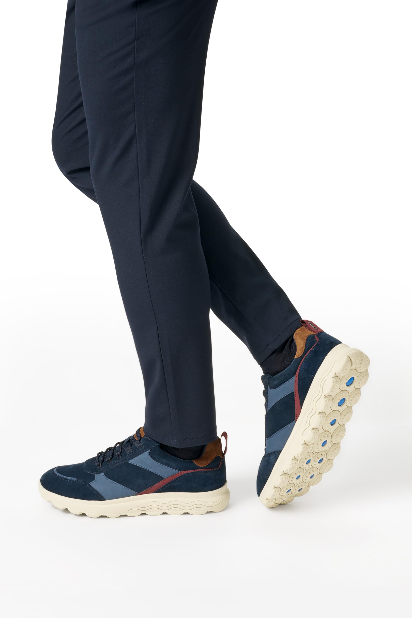 Geox U Spherica, Sneakers Uomo, Navy Dk Avio, 44 EU