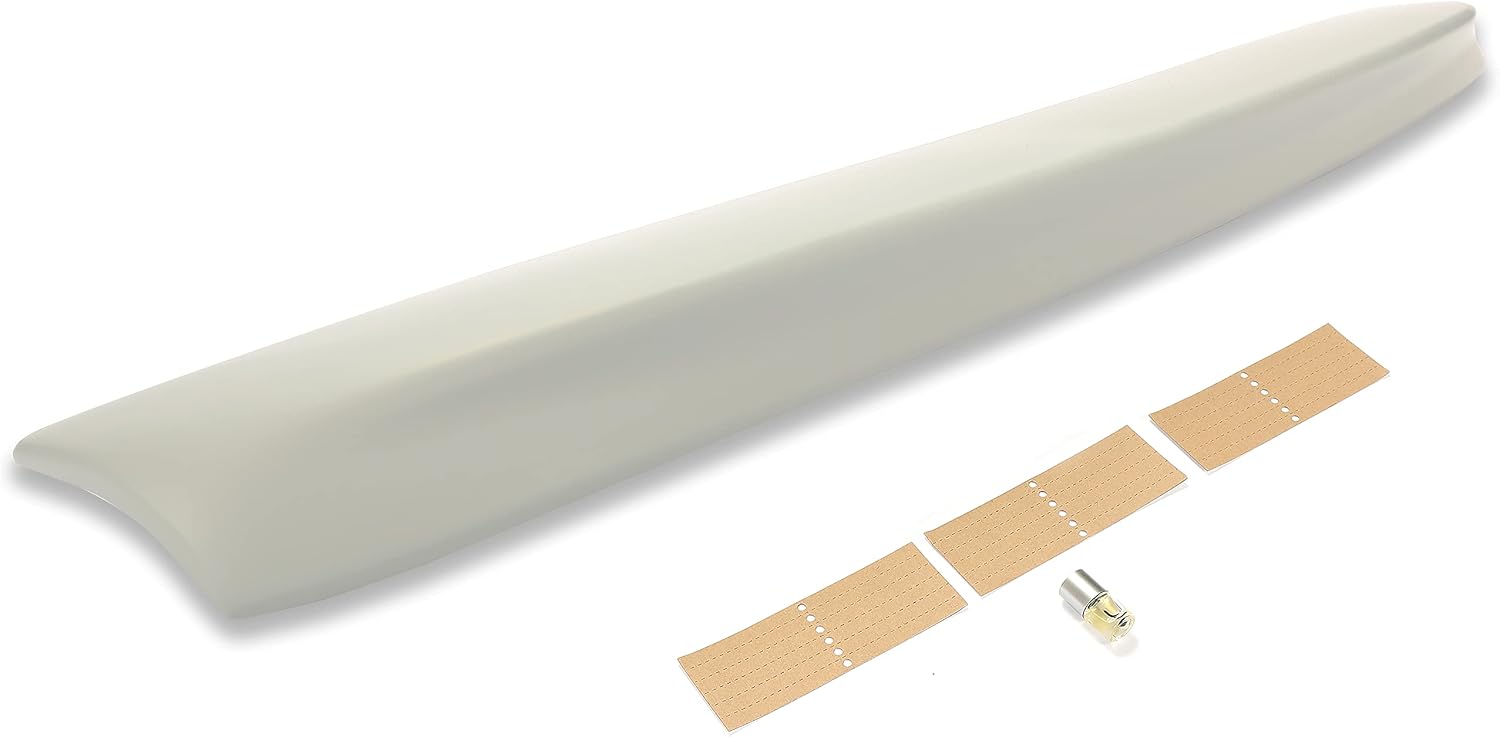 KUAFU Trunk Spoiler Compatible with 1991-1996 Chevy Chevrolet Caprice 1996 Chevy Chevrolet Impala Wing Lip Rear Trunk Lid Plastic Unpainted Surface