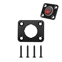 Vista 1 de Panel de interruptores, redondo de 12 voltios, panel de interruptores marinos de aluminio, impermeable, panel de interruptor basculante