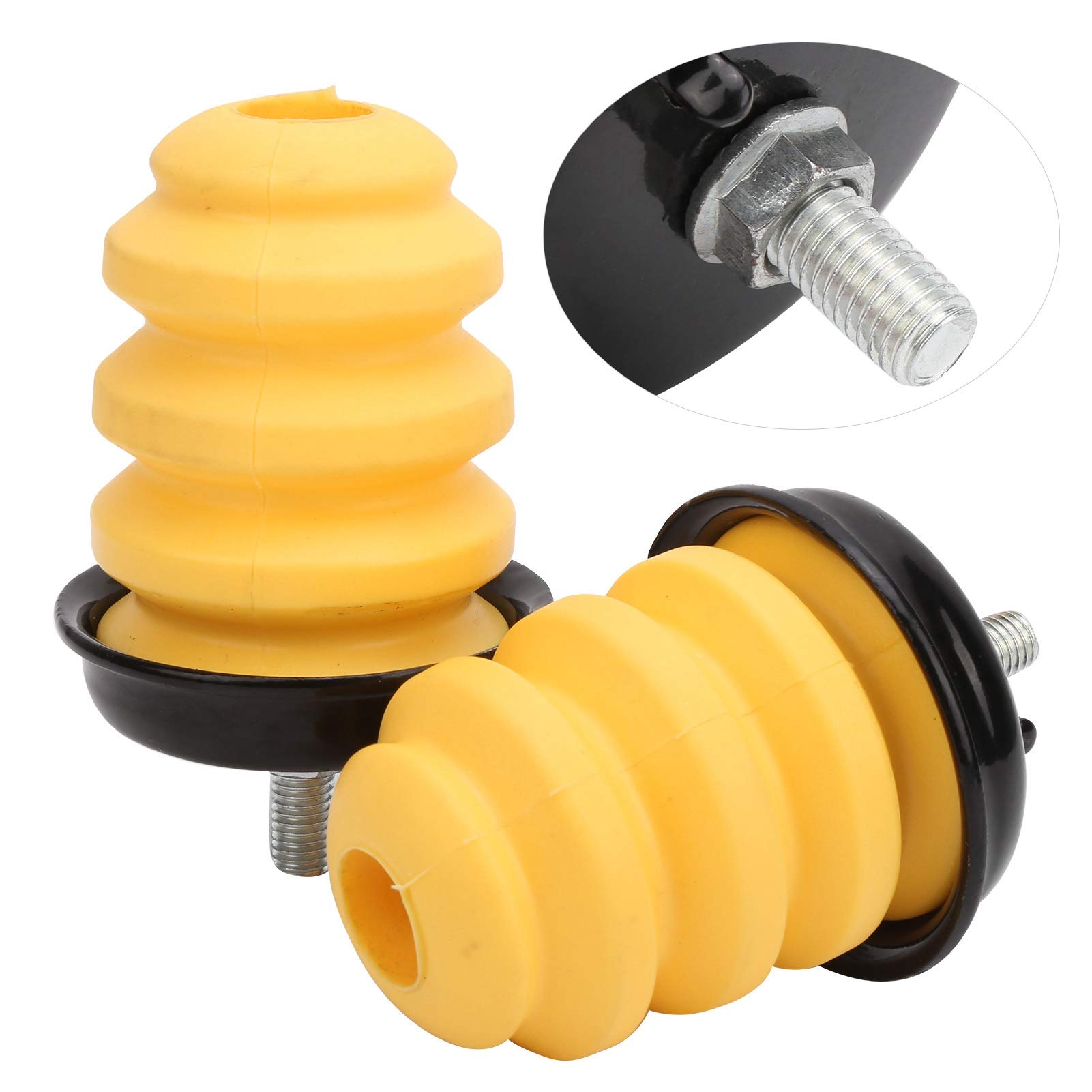 Rubber Bump Stops, 2 Stück 15712438 Bump Stop Heckrahmen Gummipuffer Fit für SILVERADO 1500 für SIERRA 1500