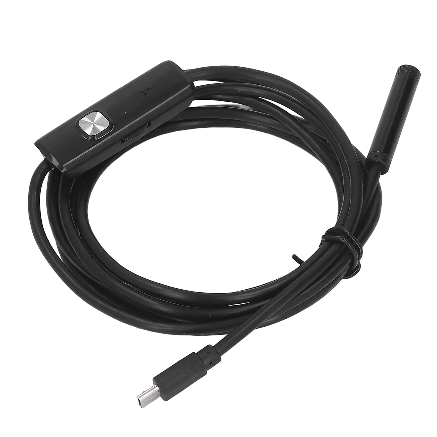 Endoscope Camera with 6 LED Light, 1M Waterproof Borescope Tools, USB Adapter for Android Windows
