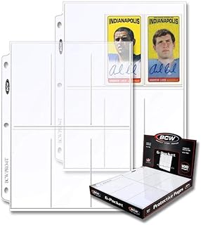 BCW Pro 6-Pocket Page (100 Ct. Box)