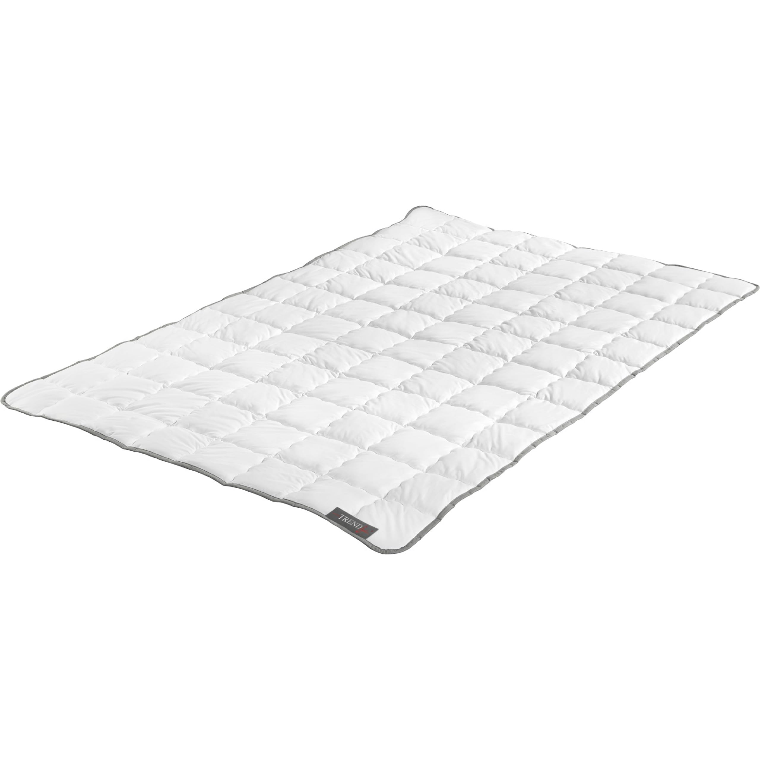 Badenia Trendline leichte Sommerdecke Clean Cotton 155x220 cm – Atmungsaktive & allergikerfreundliche Baumwoll-Bettdecke, Öko-Tex Standard 100, hergestellt nach deutschem Qualitätsstandard