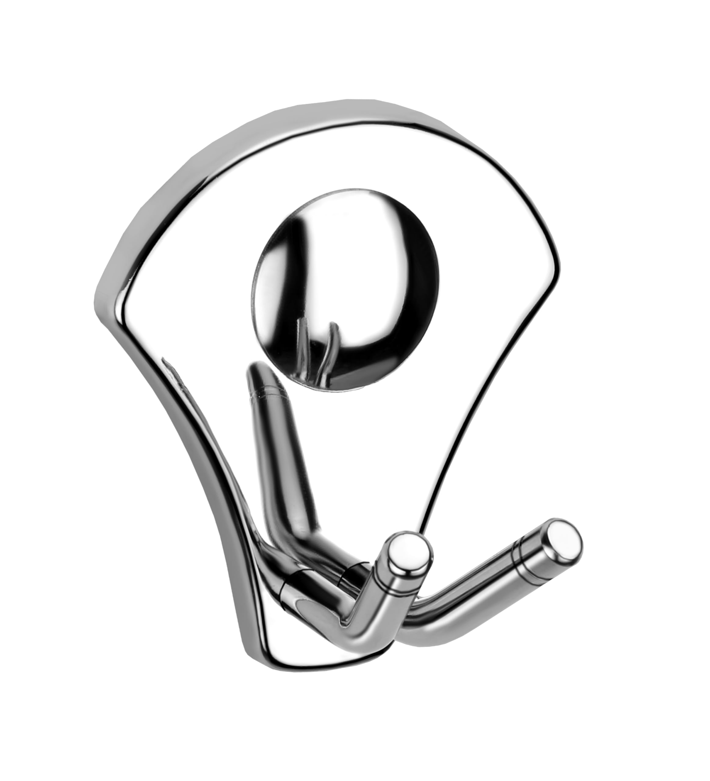 Raxon Innovation Stainless Steel Hooks Cloth Hanger Wall Hook Door Robe Hooks for Hanging Keys,Clothes,Towel Steel Hook Hook,Towel Hooks Adhesive Towel Hook(Towel Hook (NOS-1))