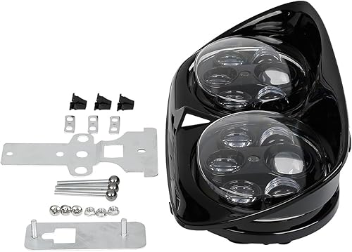 Miniatura 2 de TCT-MOTORPARTS Carenado exterior interior doble para Harley Road Glide FLTR CVO 1998-2013 2012 Custom FLTRX, Ultra FLTRU, EFI FLTRI