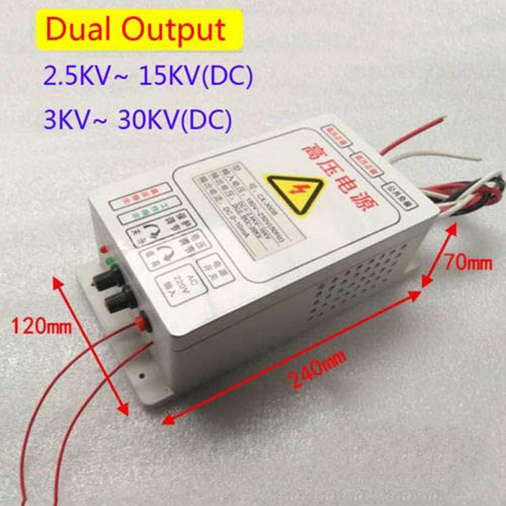 High Voltage Power Supply 300W DC 2.5KV~15KV/3KV~30KV Dual Output Electrostatic Precipitator Power Supply