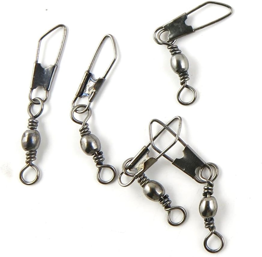 Fishing Swivel Sea Terminal Tackle Clip Connector Solid Coastlock Bulk Lots 02955 Snap Rolling Test 21kg Cross Lock