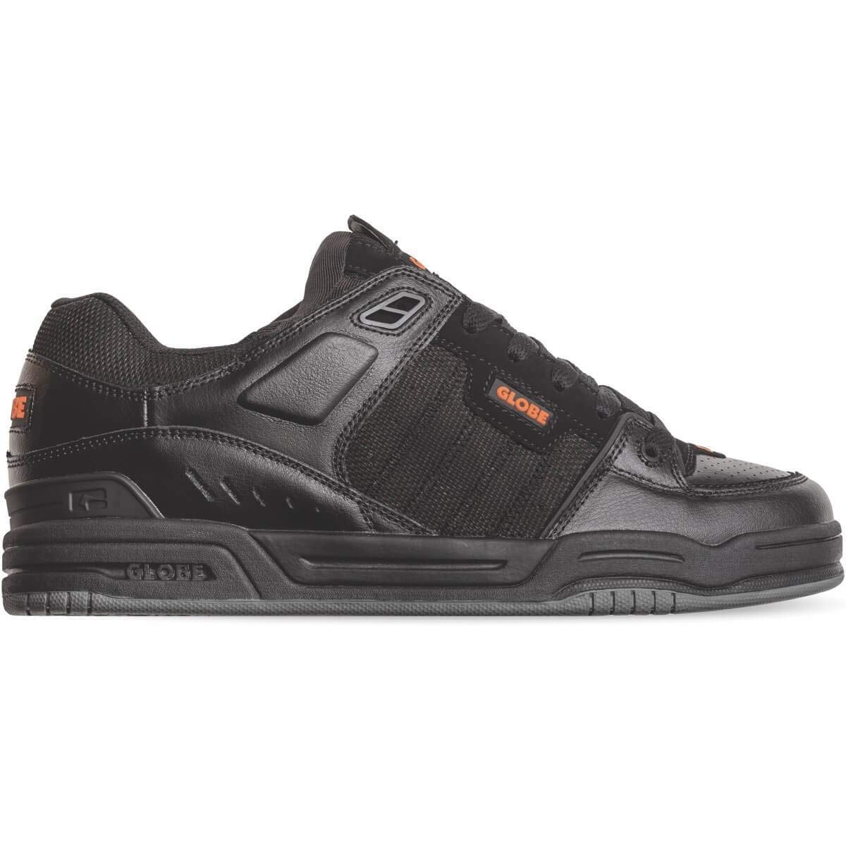 Globe Men's Skateboarding Shoes , Multicoloured Black Orange 1 , 7 US