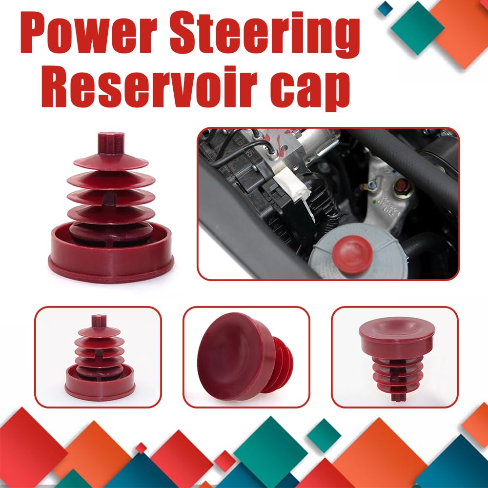 Qiilu Power Steering Pump Reservoir ,53697-SB3-952 Power Steering Pump