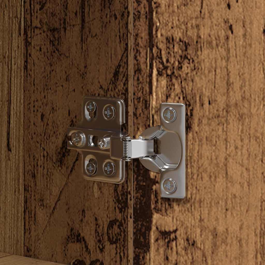 vidaXL Unità TV 139,5 x 34 x 50 cm Marrone Legno ingegnerizzato