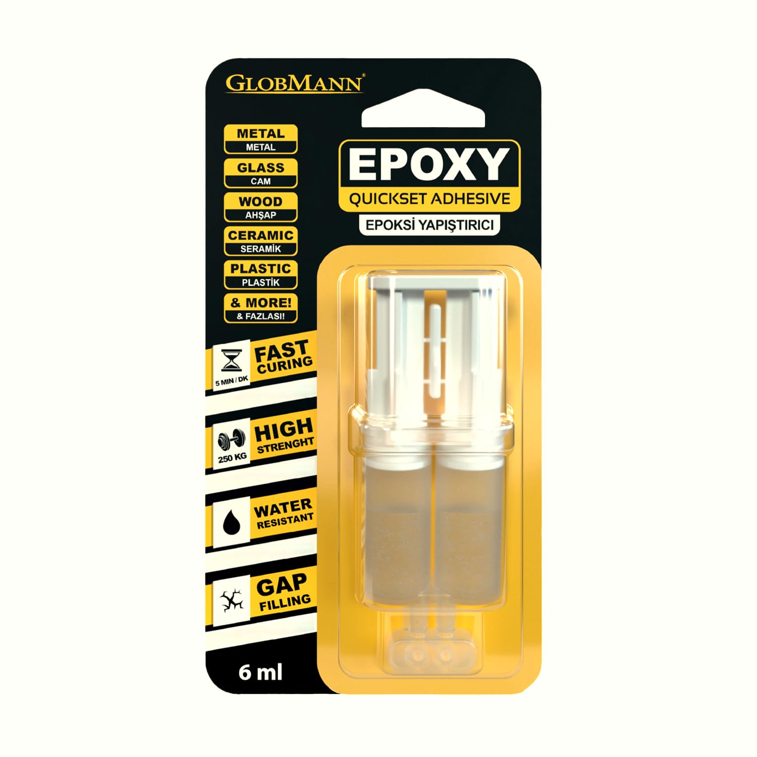 Collante Universale Grigio - Adesivo Per Metalli Ad Azione Rapida - Foto 6