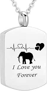 KnSam Stainless Steel Poodle Necklace For Men – Fashion Jewelry Gift With Velvet Bag
