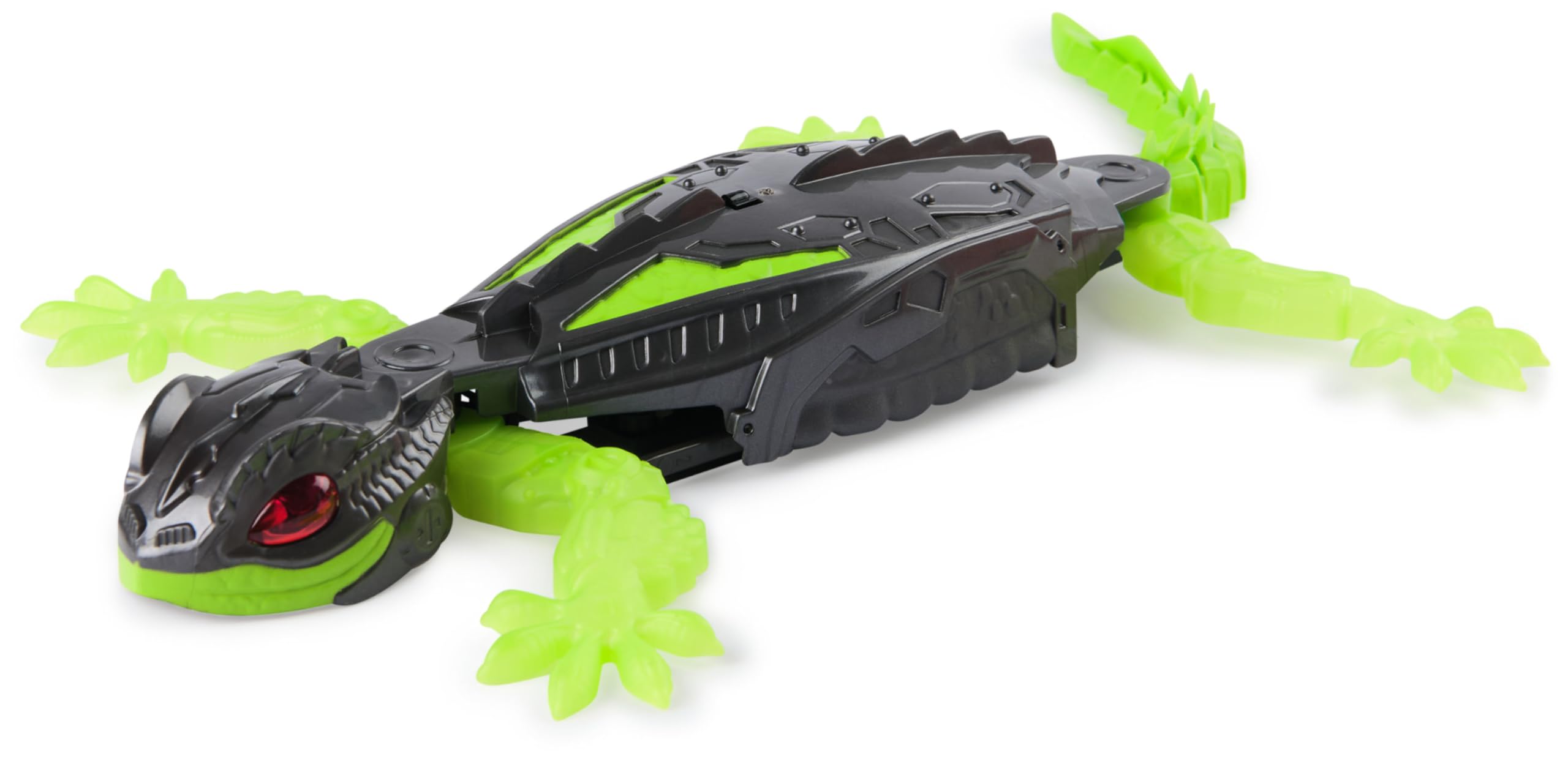 HEX BOTS - WALLCRAWLER GECKO: LAGARTO GECO TREPADOR DE PAREDES - Robot Control Remoto Recargable - 6070281 - Regalo niño 4 años + - Juguetes niños 4 Años +