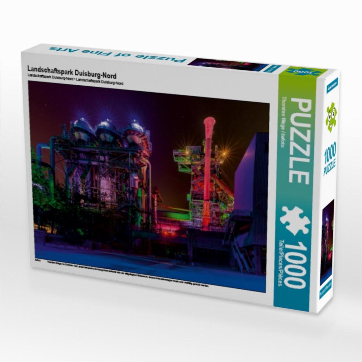 CALVENDO Puzzle Parc paysager de Duisburg-Nord 1000 Pieces 64 x 48 cm from twfoto