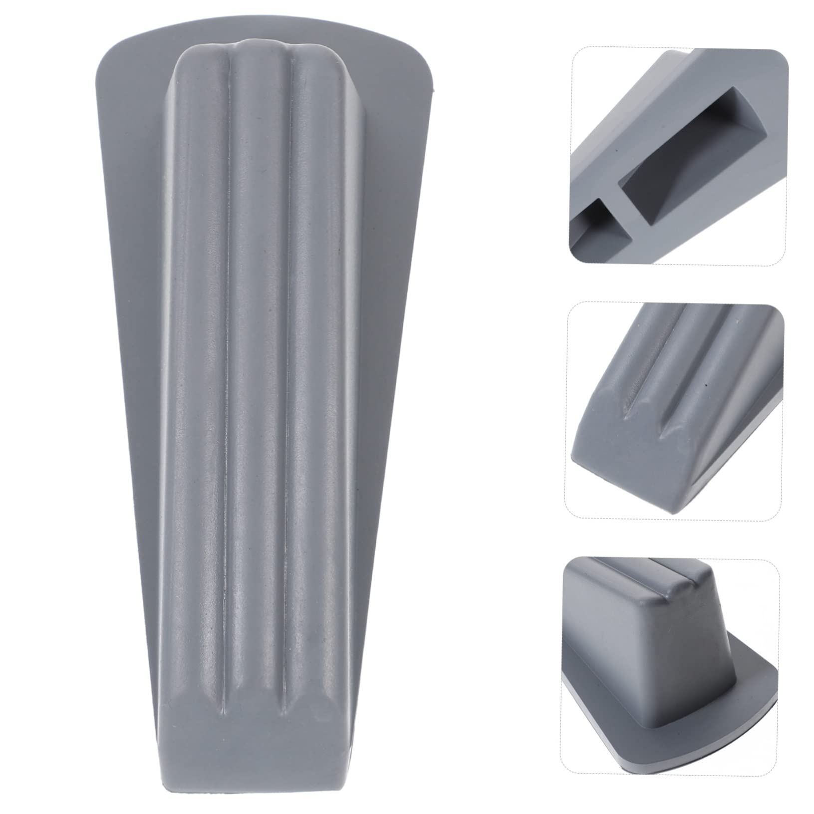 Topes de Puerta, 2 Piezas, Protectores Suelo, topes Flexibles, antirayaduras, Pared, cuñas Tope, sin Clavos, Goma