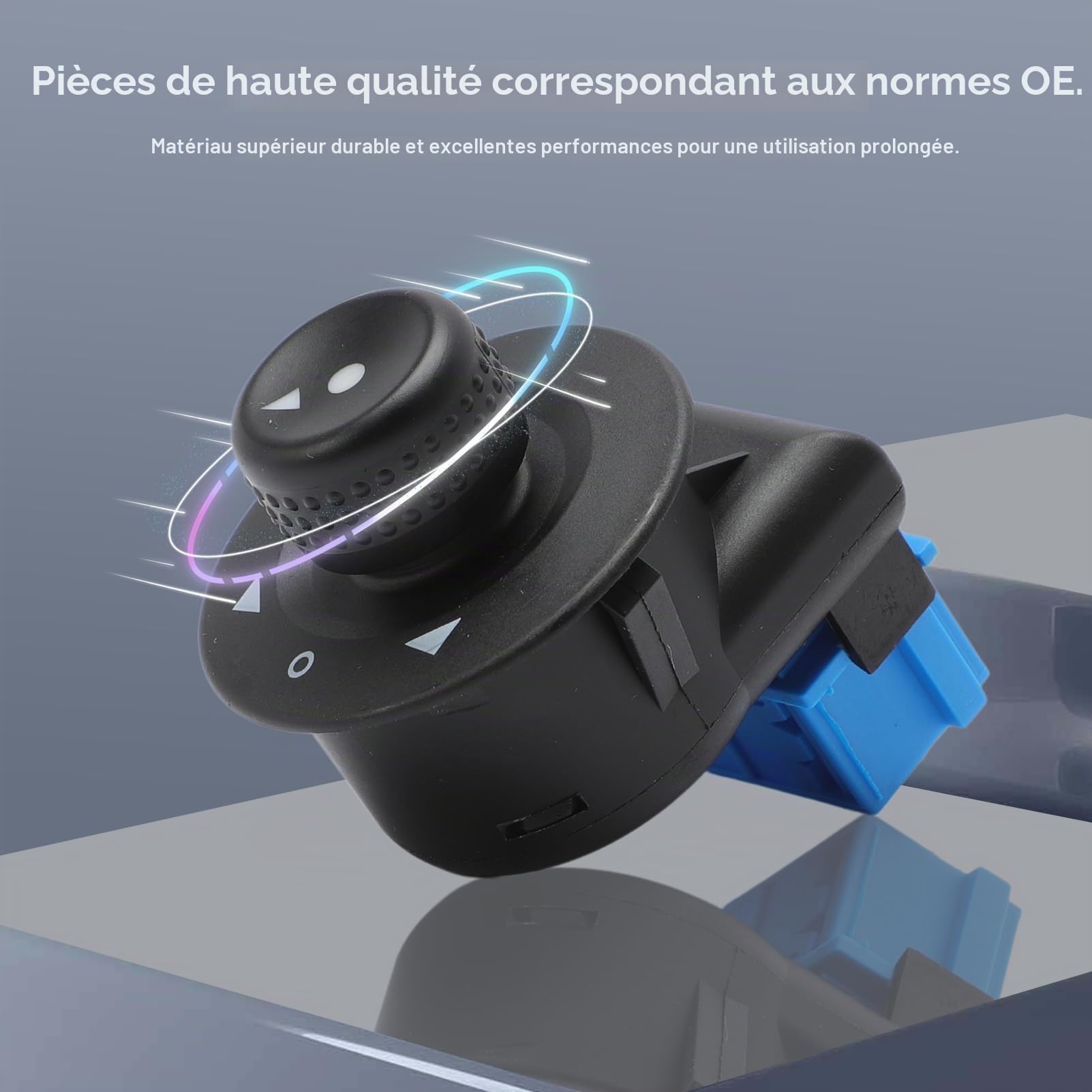 Bouton de Réglage de Rétroviseur électrique Compatible avec Berlingo C2 C3 I C6 C-ELYSEE XSARA PICASSO 1007 PARTNER 1855.26