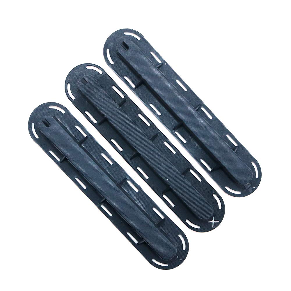 Namvo Juego de 3 Aletas Future Tri Fins Box Surfing Surfboard Fin Plug con Tornillos de Montaje