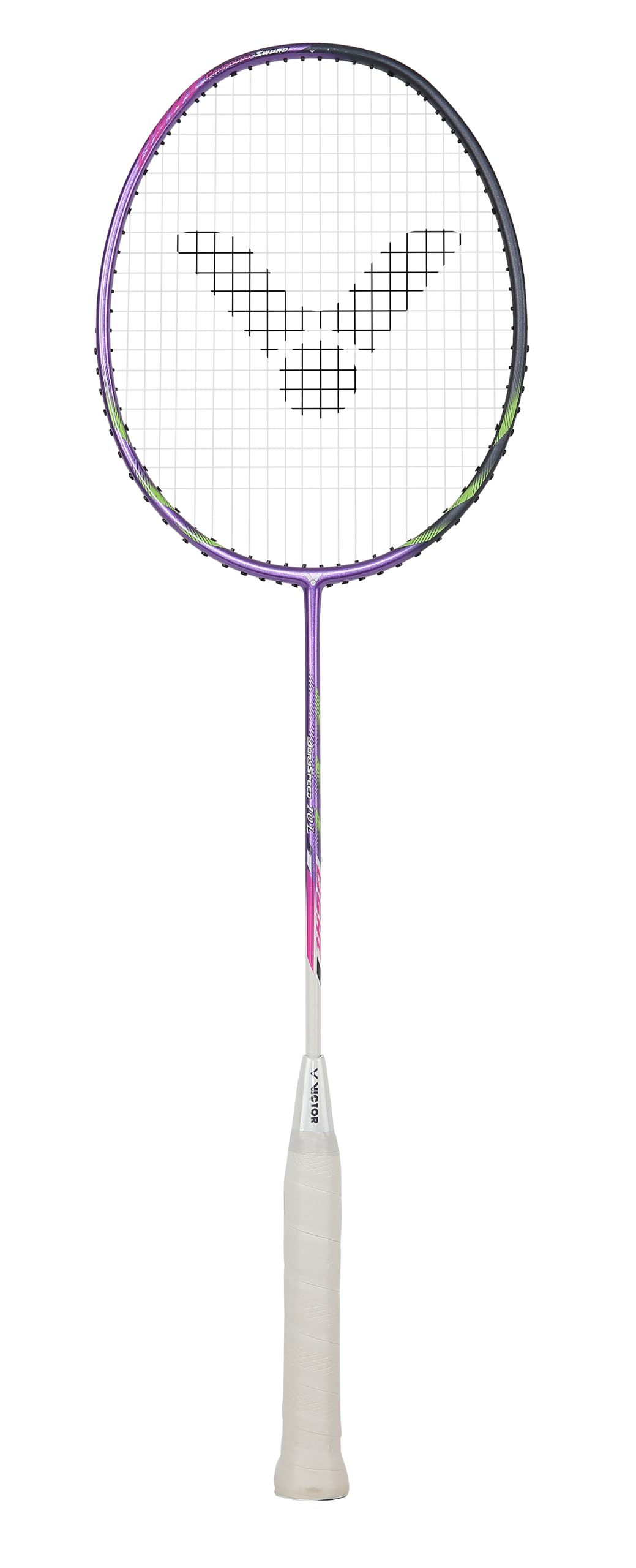 Victor ARS-10L-J-5U Auraspeed Series Strung Badminton Racket -Dary Violet
