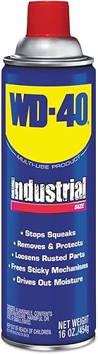 WD-40 Aerosol lubricante para productos multiusos tamaño industrial de 16 onzas paquete de 12 WD-40 Aerosol lubricante para productos multiusos tamaño industrial de 16 onzas paquete de 12
