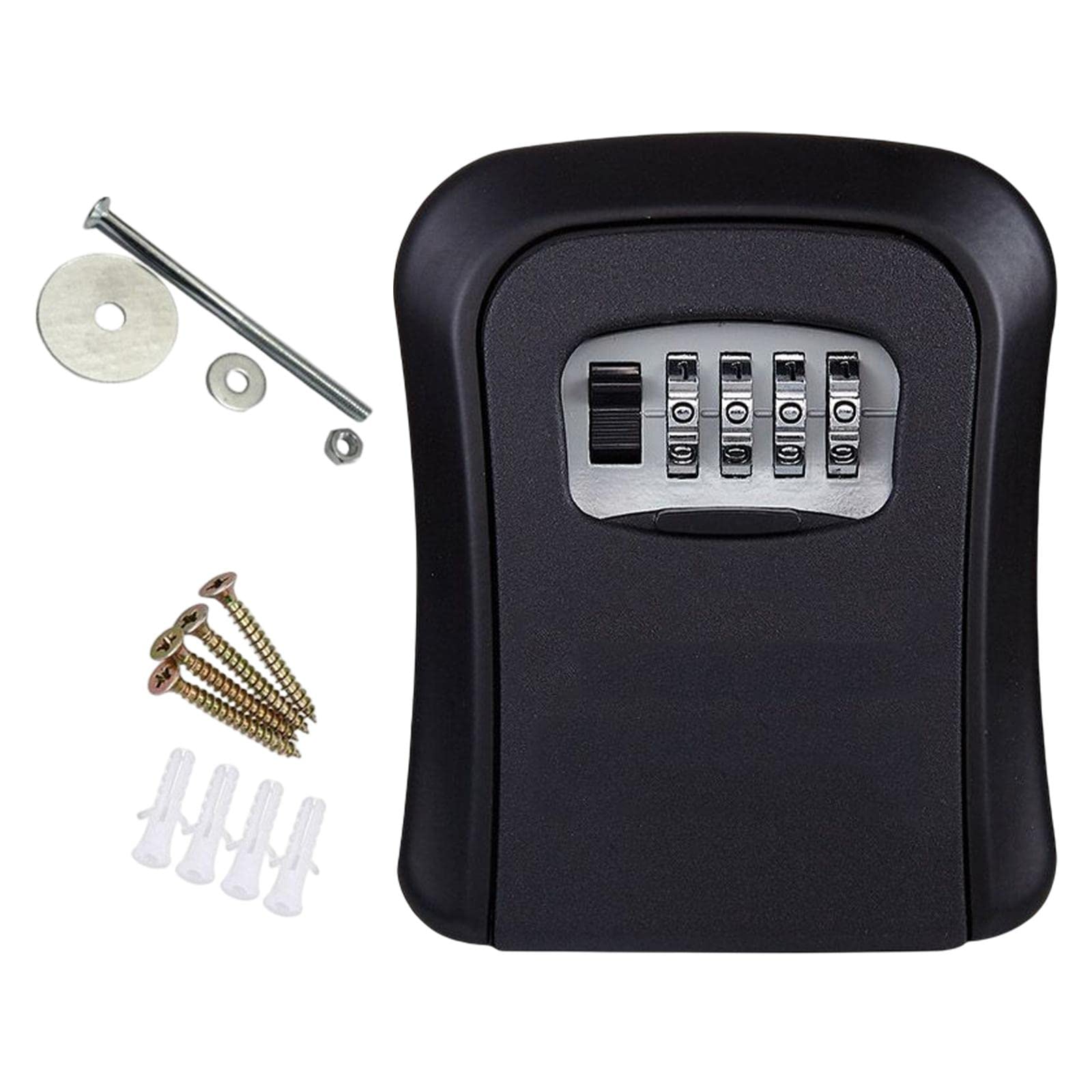 CLUB BOLLYWOOD® Outdoor Key Storage Lock Box Organizer Wall Mount for Company Store Black | Home Improvement | Home Security | Hide-a-Keys|Hide-a-Keys-image-45