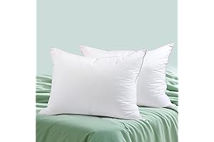 Goose Feather Down Pillows: Indulge in Hotel-Quality Comfort