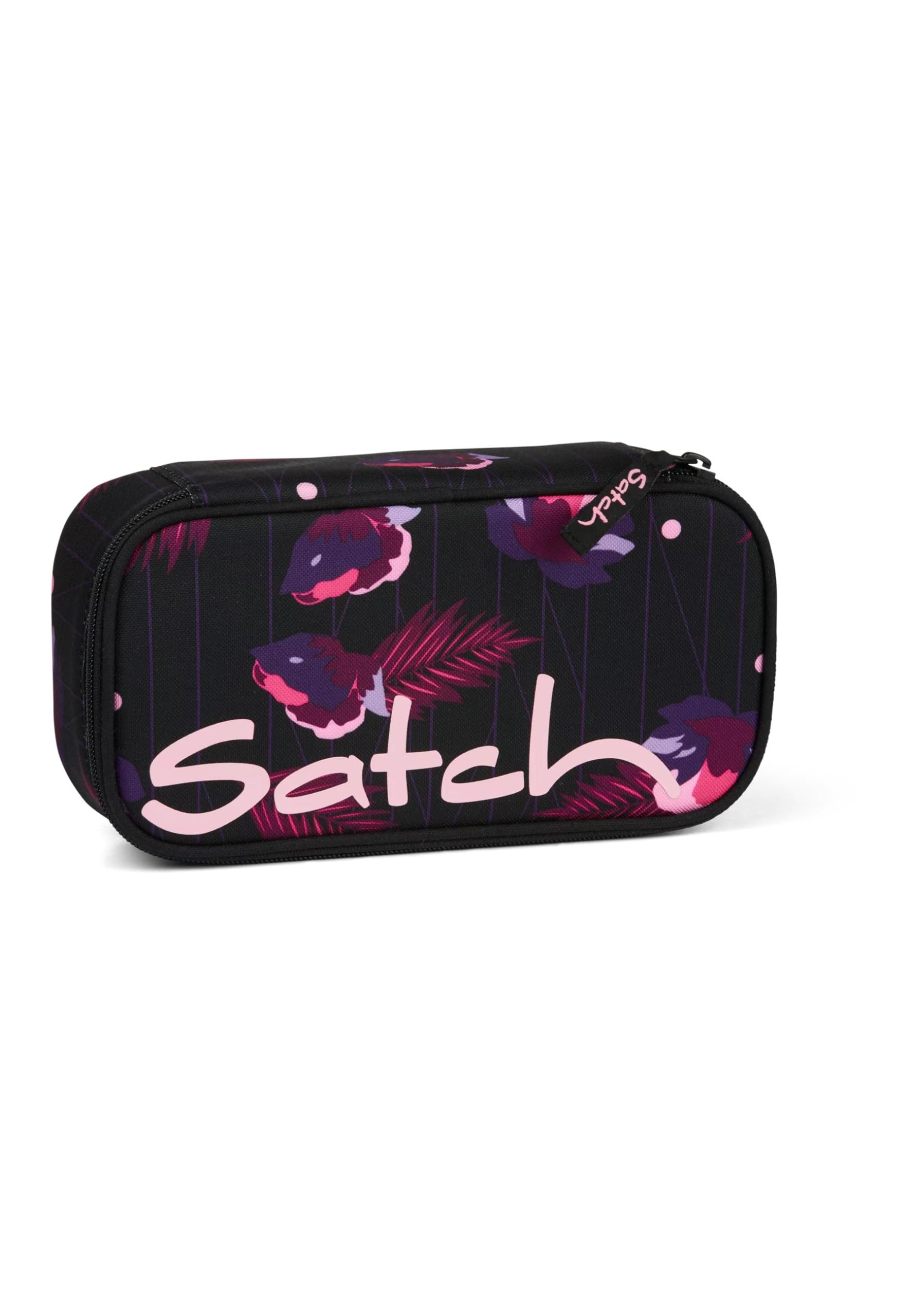 satch Astuccio Rigido Extra large incl. divisorio Scomparto con cerniera Portapenne Triangolo Finestra per l'orario Mystic Nights - Lilla