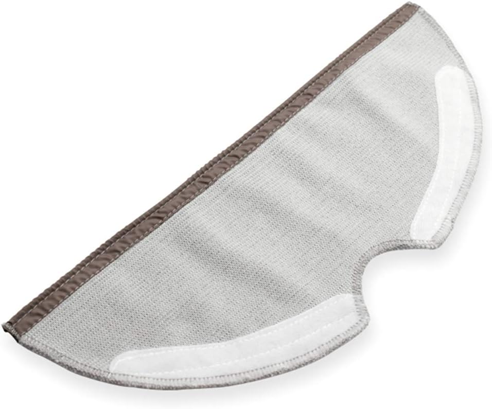 Full Coverage Mop Cloth + Side Brush Kit for Xiaomi Roborock S5 S50 S51 S55 S5 MAX S6 S6 MAXV Vacuum Cleaner Parts (10+10 White)