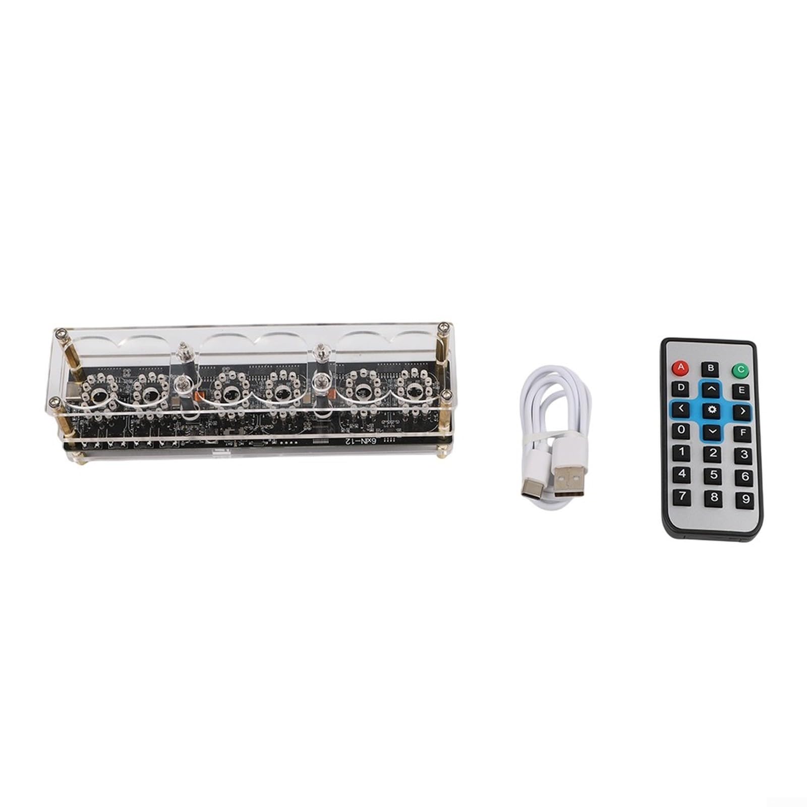 IN-12 Kit de construction pour montre Nixie à 4 chiffres pour
