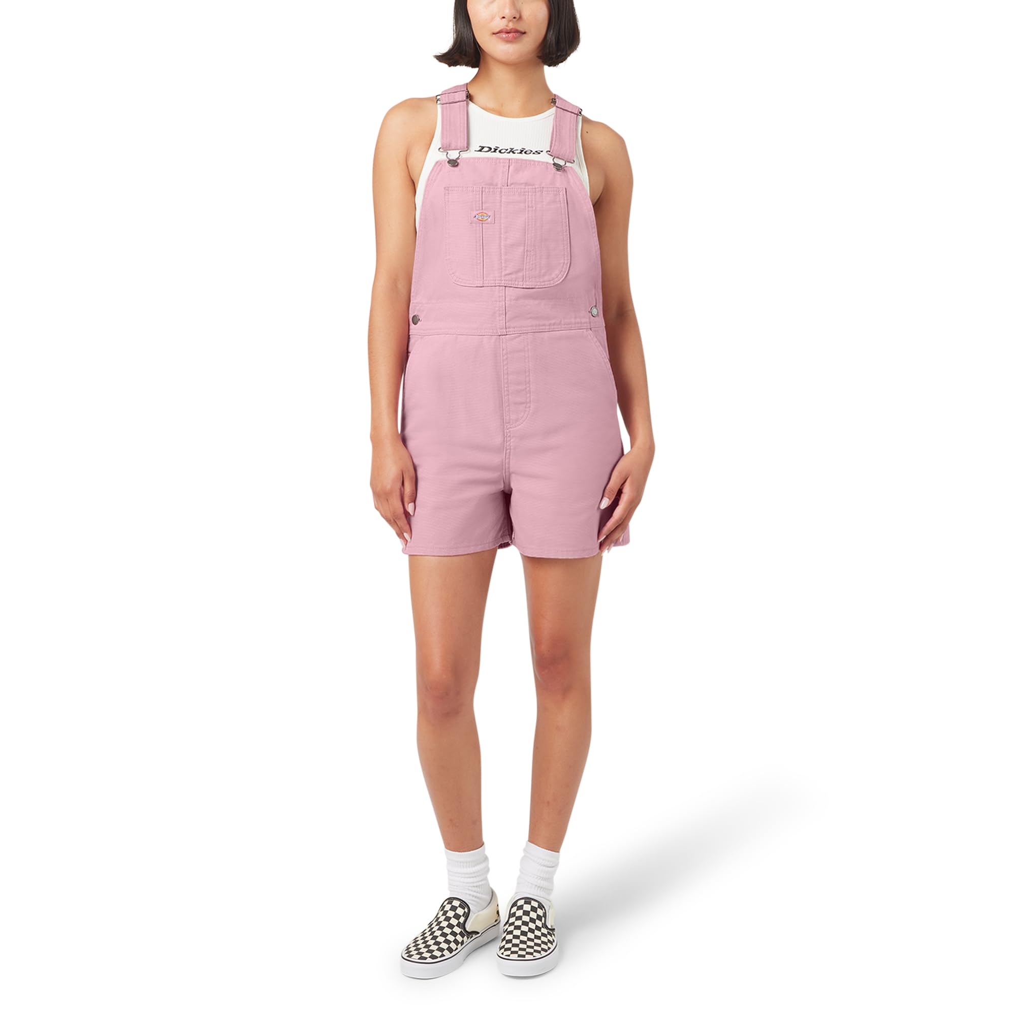 Dickies Damen Duck Canvas Short Bib Shortall