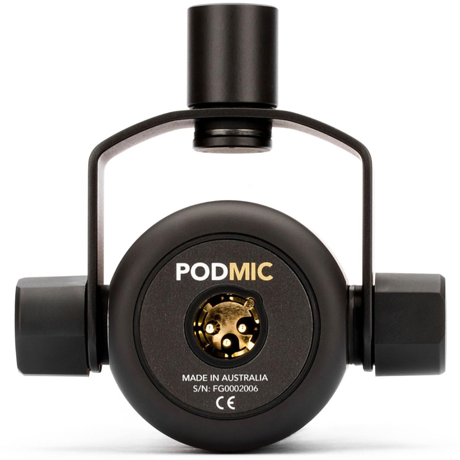Rode Podmic - Micrófono profesional para podcast + WS14 Deluxe Popschutz + Keepdrum XLR cable