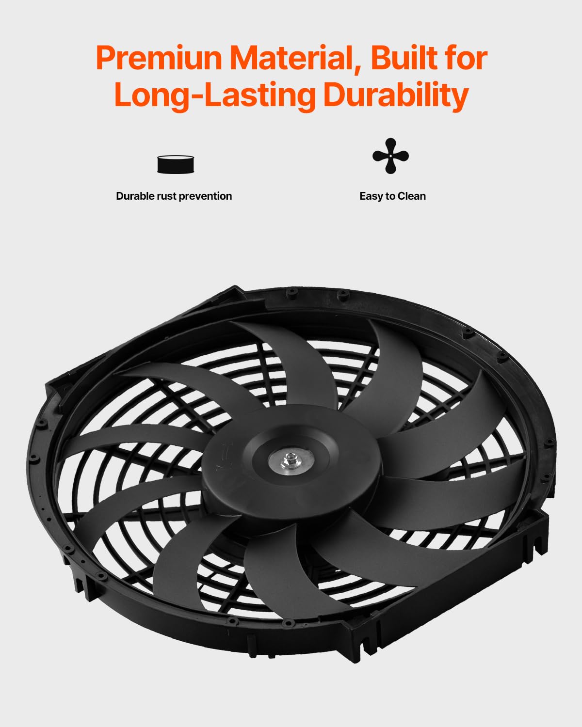 VEVOR Ventilateur d'Extraction Solaire de Grenier, 340x70 mm, Extracteur d'air de Grenier avec Thermostat Réglable, Maille Extérieure, Capacité Flux d'air 1300 CFM, pour Pignon, Toit, Garage, Atelier