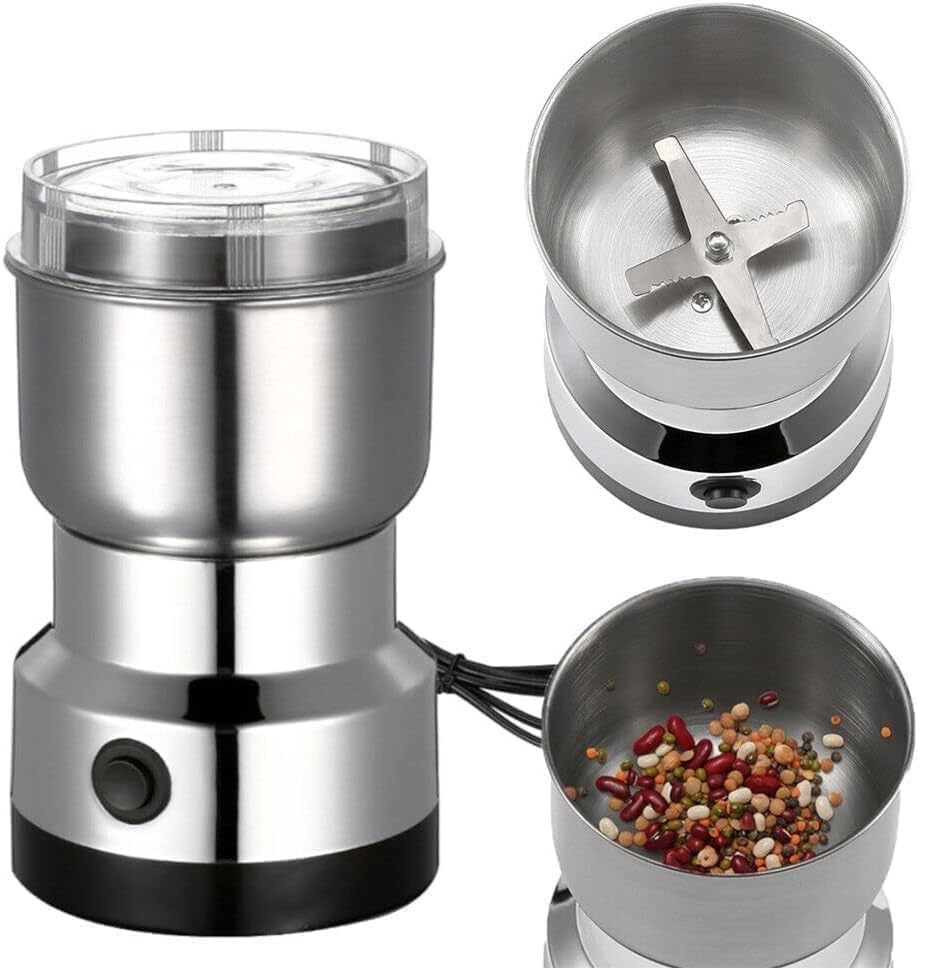 mt store Steel Nima Mixer Grinder Multifunctional Electric Mini Blender Miksi Baby Food Coffee Chutney Masala Spice-image-43